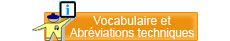 Vocabulaire et Abrréviation